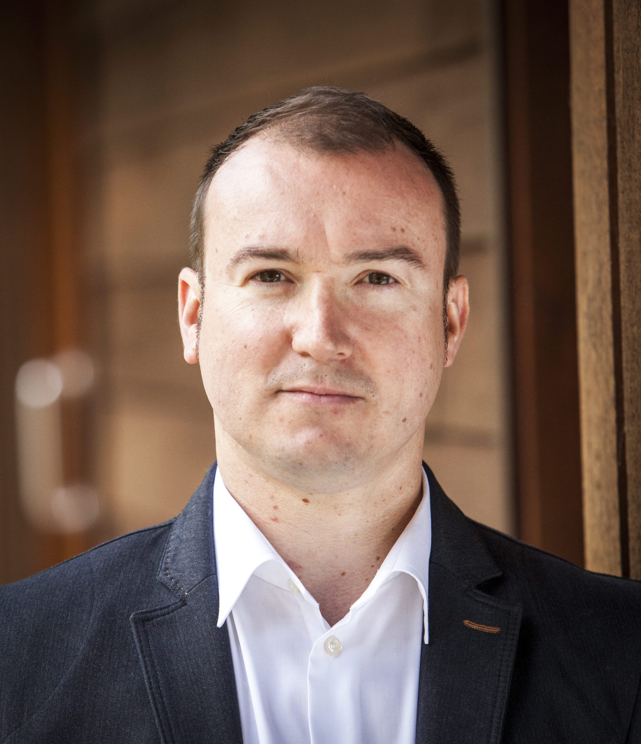 Actor headshot expression – natural emotional portrait Cardiff