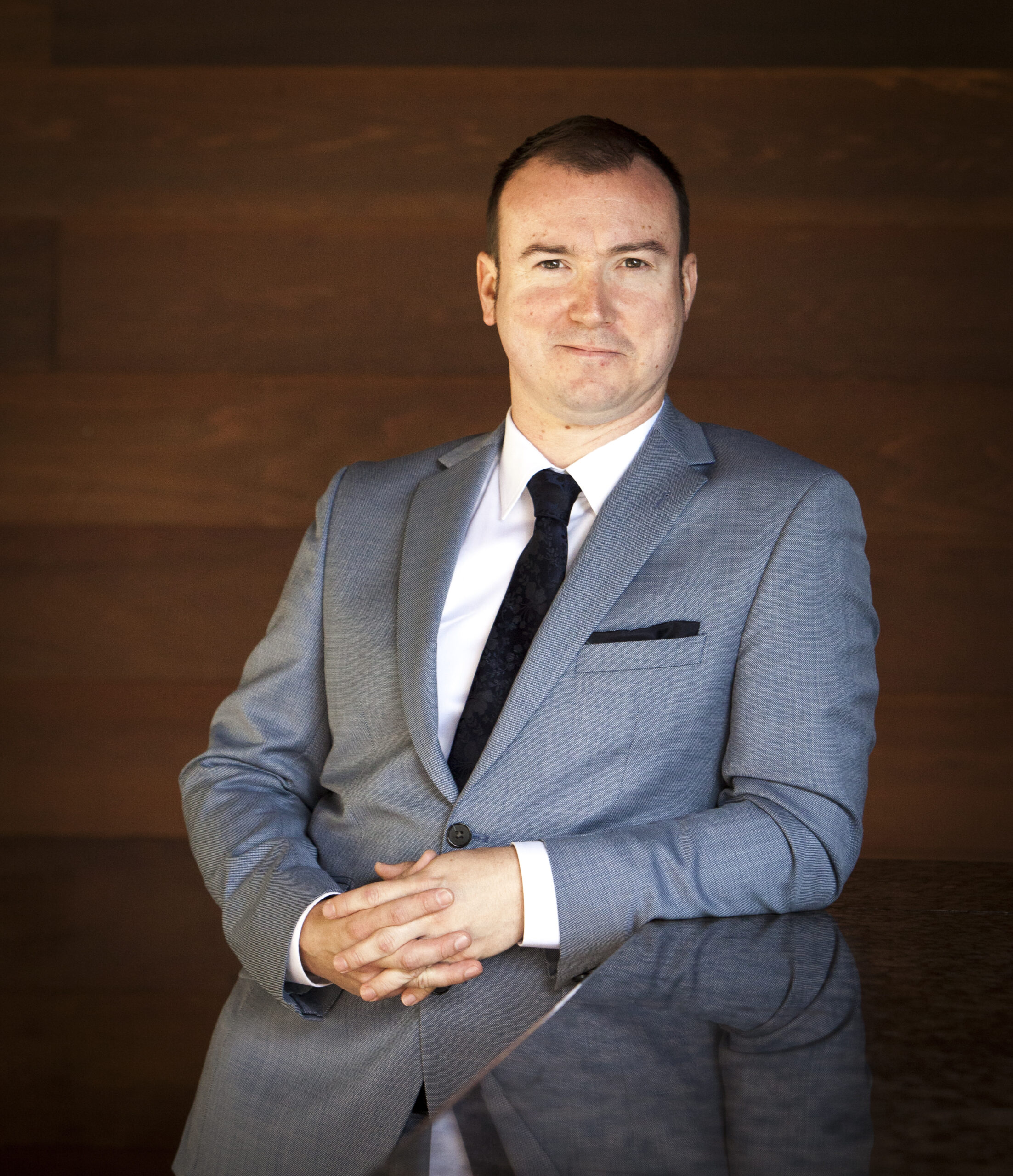 Professional business portrait photographed by Chris Barroccu