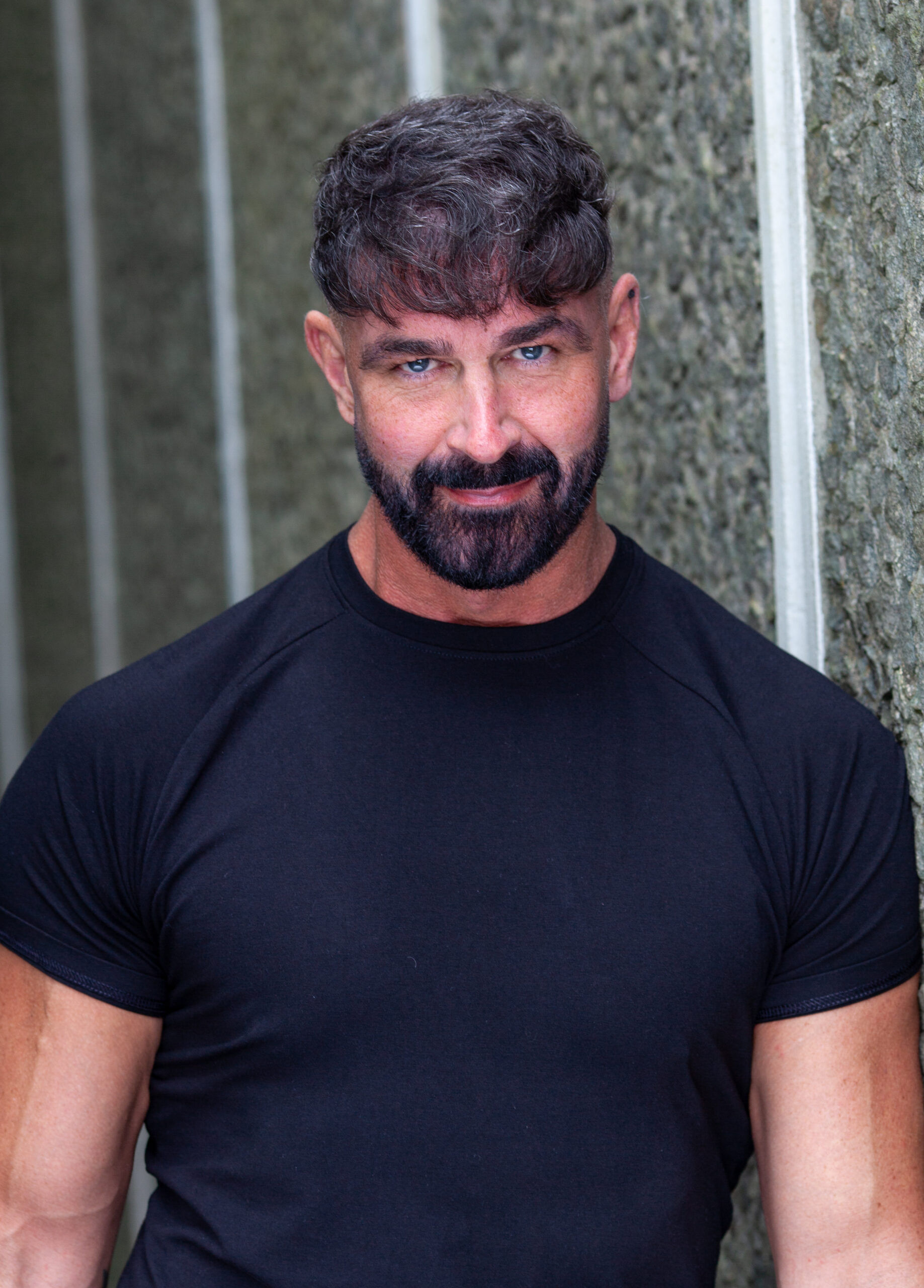 Male actor headshot photographed by Chris Barroccu