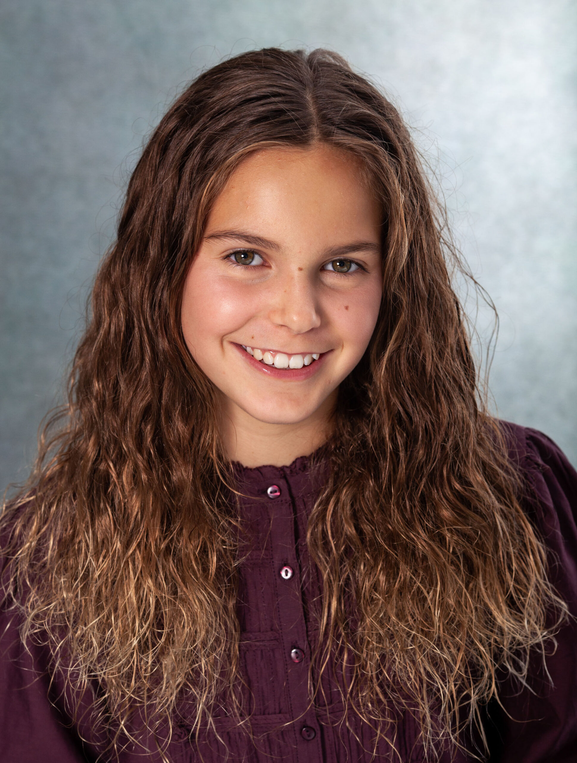 Warm expressive young actor headshot photographed at home in South Wales