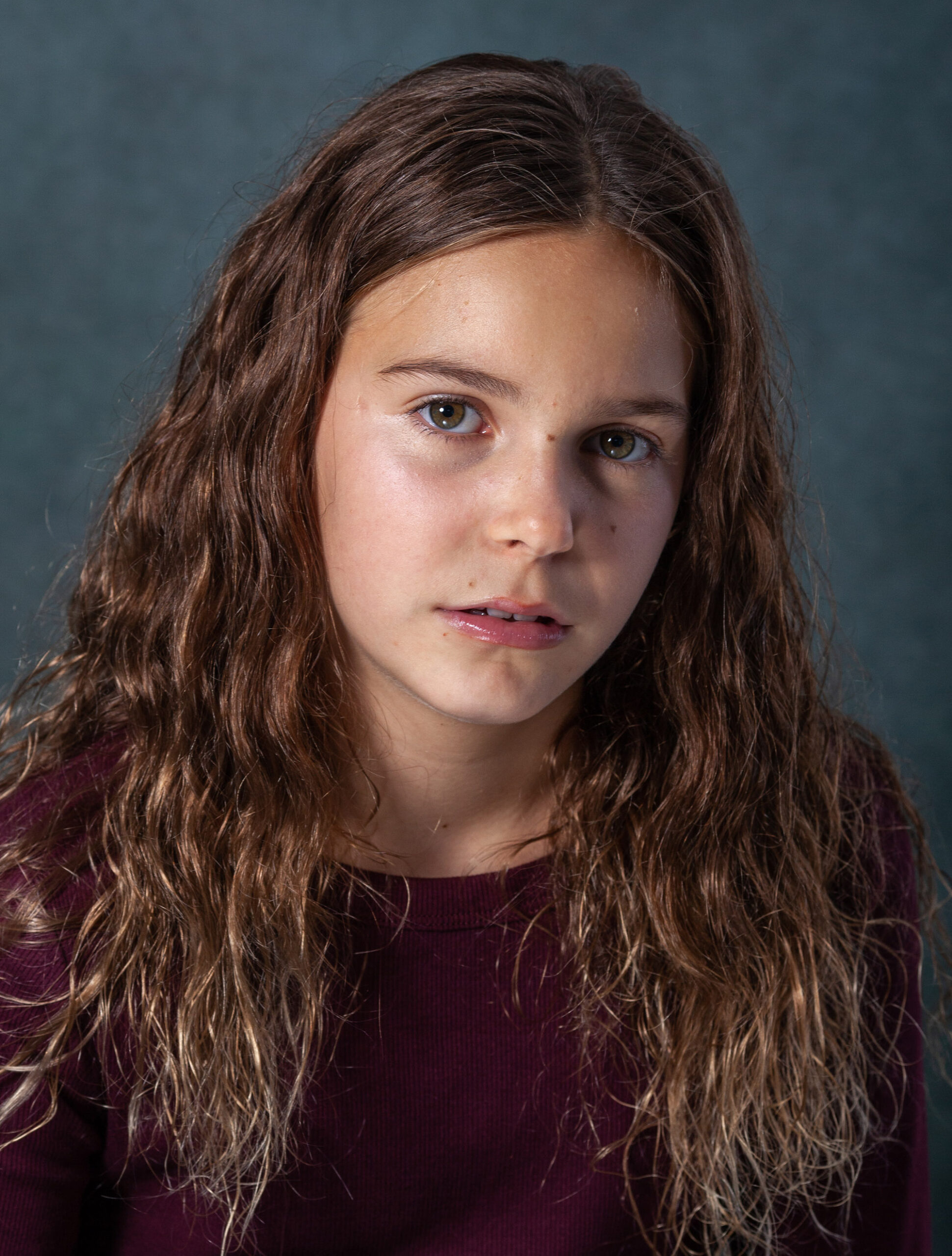 Young actor portrait with dramatic controlled lighting by Chris Barroccu